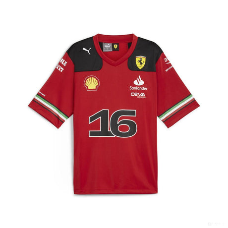 Ferrari mez, csapat, amerikai football, Charles Leclerc, piros, 2023 - FansBRANDS®