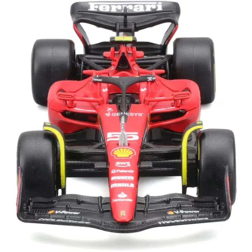 Ferrari model autó, F1 - 23, bburago, 1:43, Carlos Sainz 55, 2023 - FansBRANDS® - HU