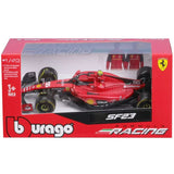 Ferrari model autó, F1 - 23, bburago, 1:43, Carlos Sainz 55, 2023 - FansBRANDS® - HU