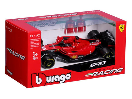 Ferrari model autó, F1 - 23, bburago, 1:43, Charles Leclerc 16, 2023 - FansBRANDS® - HU