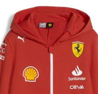 Ferrari kezeslábas, Puma, csapat, gyerek, piros, 2024