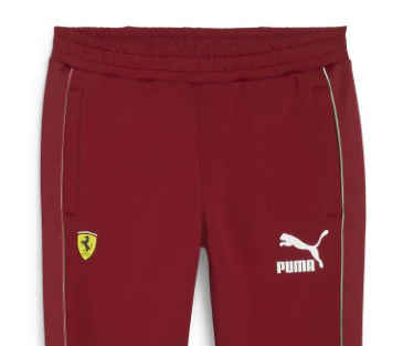 Ferrari pants, Puma, Race Iconic T7 Track, intense red