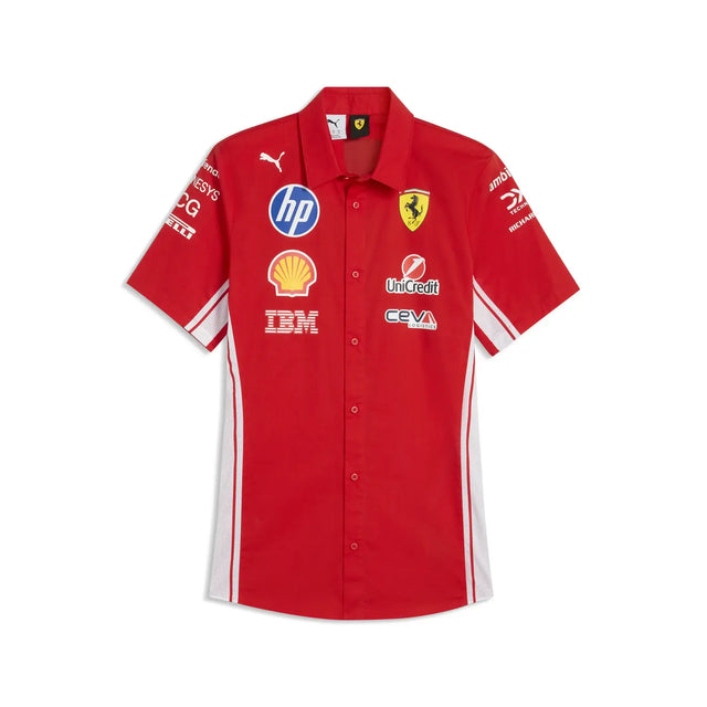 Ferrari póló, csapat, Puma, piros, 2026