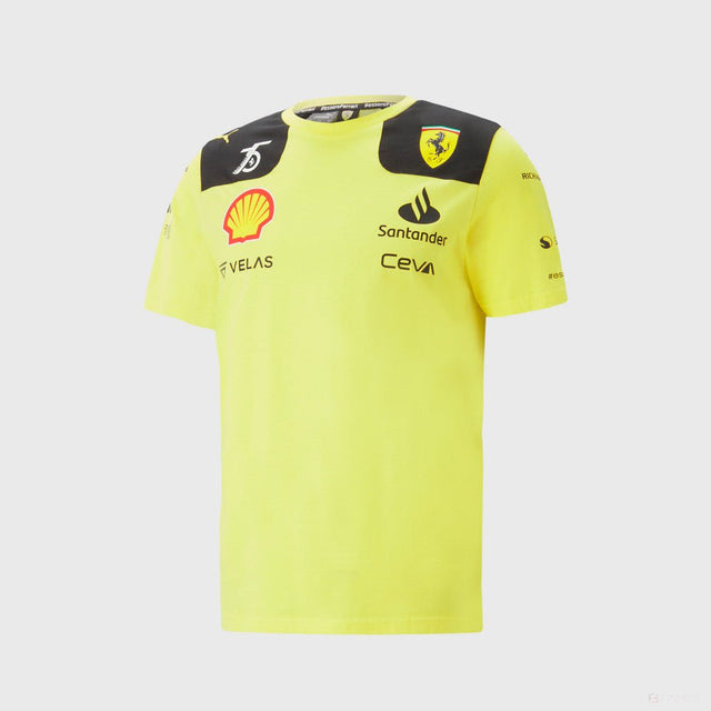 Ferrari póló, Fanwear Monza GP SE T-shirt, sárga, 2022 - FansBRANDS®