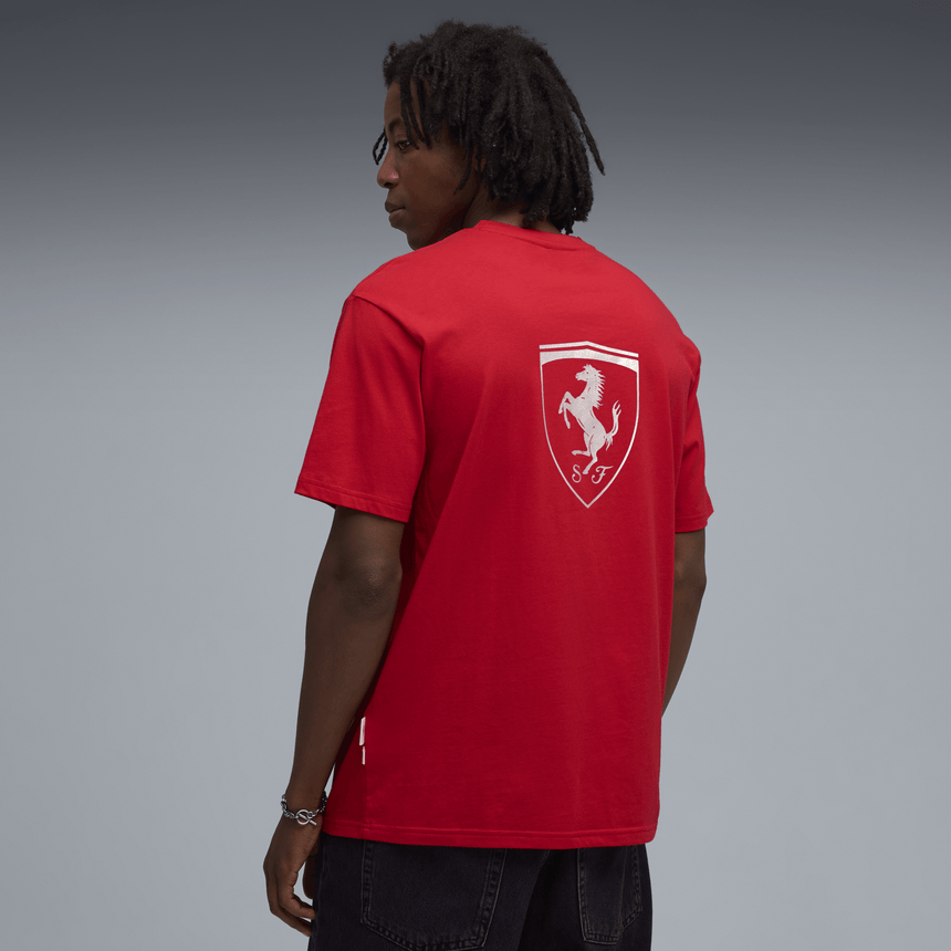 Ferrari Póló, Puma, lifestyle, piros 🔥 - FansBRANDS® - HU