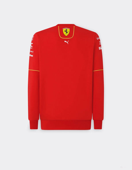 Ferrari pulóver, Puma, csapat, környakú, piros, 2024 - FansBRANDS®