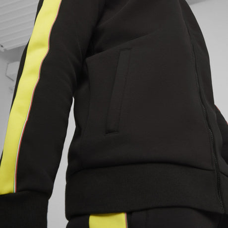 Ferrari pulóver, Puma, Race Iconic T7 Track, fekete - FansBRANDS® - HU