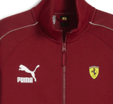 Ferrari pulóver, Puma, Race Iconic T7 Track, intenzív piros - FansBRANDS® - HU