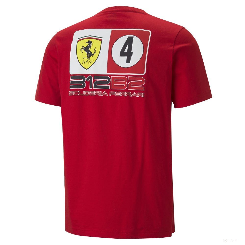 Ferrari Race Big Shield Póló Rosso Corsa 2022 - FansBRANDS®