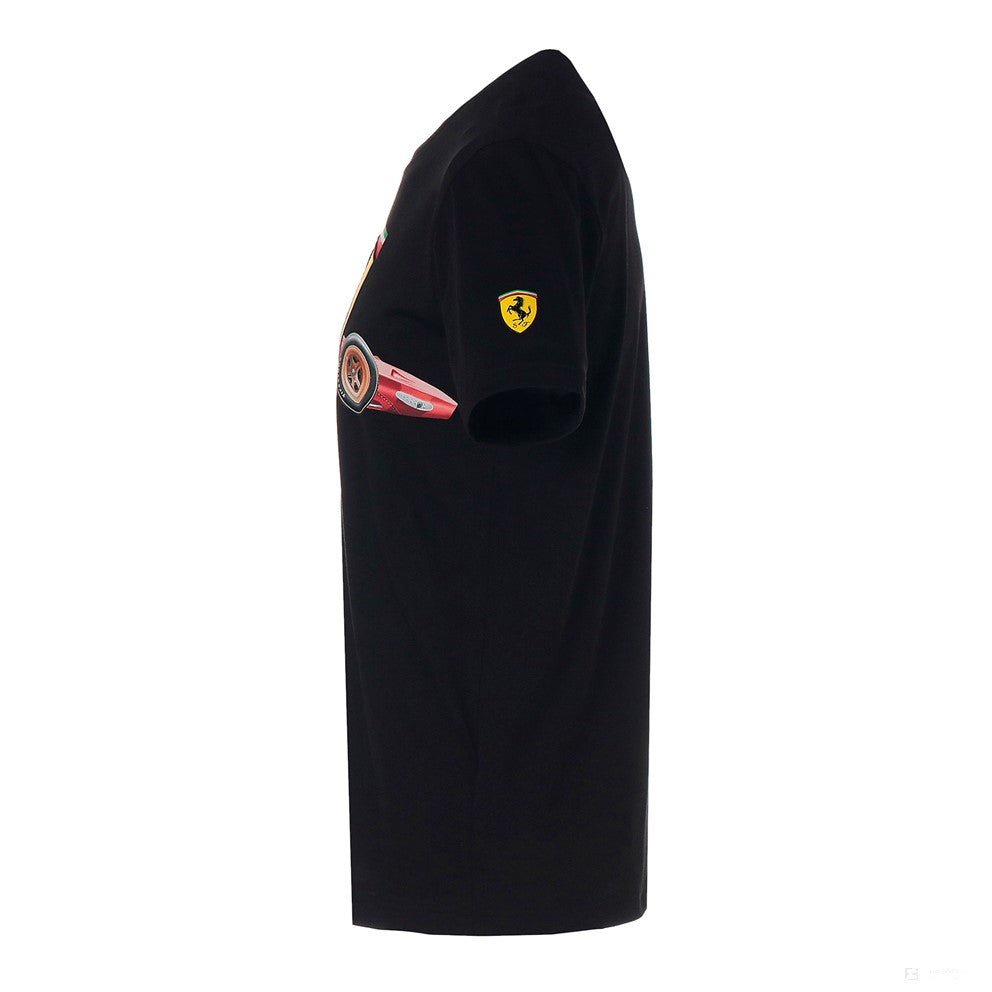 Ferrari Race Heritage Big Shield Póló Puma Fekete 2022 - FansBRANDS®