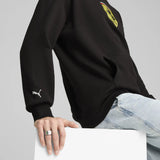 Ferrari Race Kapucnis Pulóver - fekete 🔥 - FansBRANDS® - HU