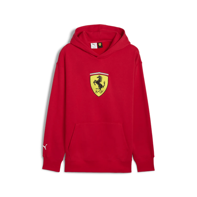 Ferrari Race Kapucnis Pulóver - piros 🔥 - FansBRANDS® - HU