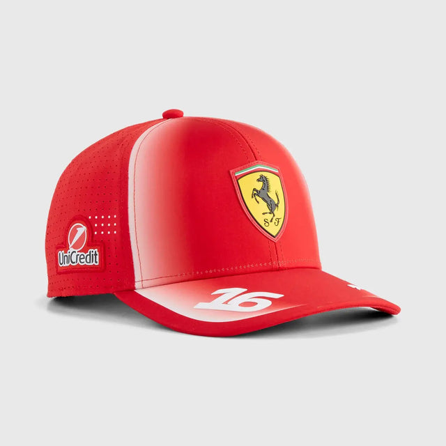 Ferrari sapka, csapat, Charles Leclerc, Puma, gyerek, piros