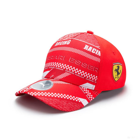 Ferrari sapka, graphic, piros - FansBRANDS®