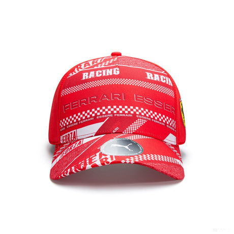Ferrari sapka, graphic, piros - FansBRANDS®