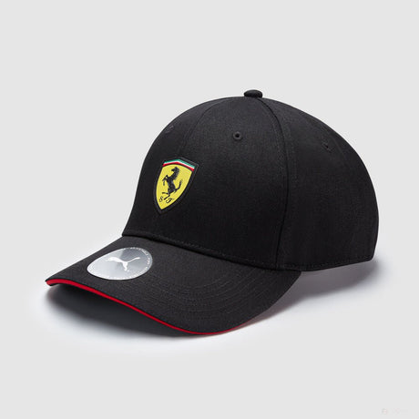 Ferrari sapka, klasszikus, gyerek, fekete - FansBRANDS®