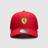 Ferrari sapka, klasszikus, gyerek, piros - FansBRANDS®