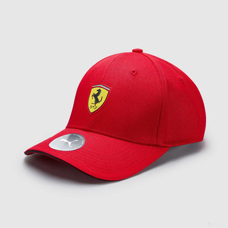 Ferrari sapka, klasszikus, gyerek, piros - FansBRANDS®