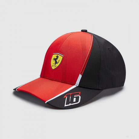 Ferrari sapka, Puma, Charles Leclerc, csapat, piros, 2023 - FansBRANDS®