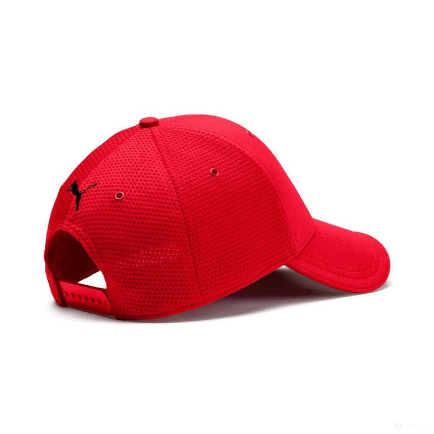 Piros baseball sapka fekete PUMA logóval és állítható pánttal