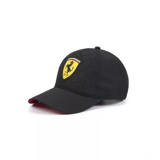Ferrari sapka - Quilt Baseball, fekete, 2018 - FansBRANDS®