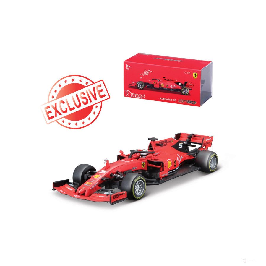 Ferrari Sebastian Vettel SF90 SIGNATURE #5 Modell Autó - FansBRANDS®