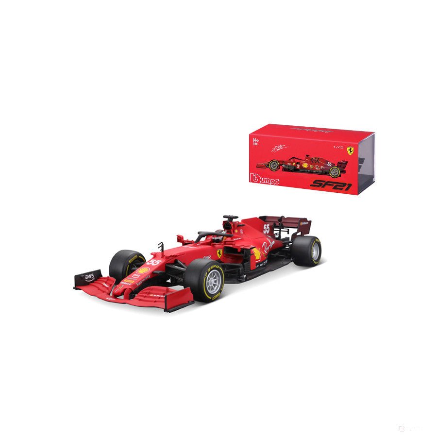 Ferrari SF21 Carlos Sainz Signature Modell Autó - FansBRANDS®