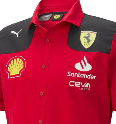 Ferrari-Shirt, Puma, Team, rot, 2023