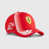 Ferrari trucker sapka, csapat, Lewis Hamilton, gyerekek, piros