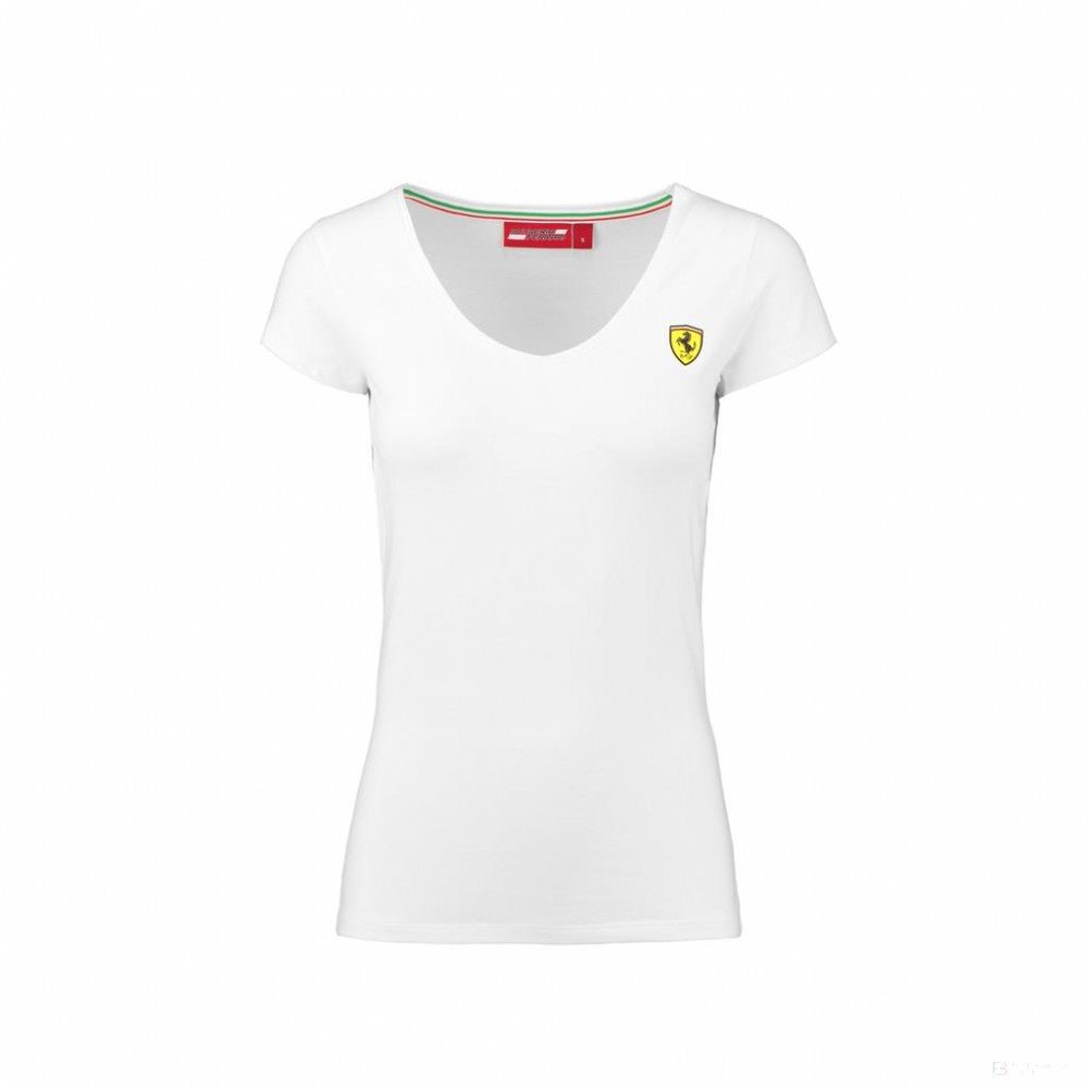 Ferrari V-nyakú Női Classic Póló - FansBRANDS®