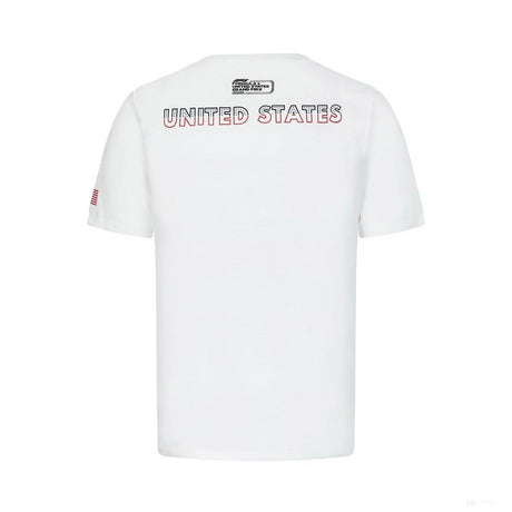 Forma 1 póló, F1 Fanwear Austin GP SE, fehér, 2022 - FansBRANDS®
