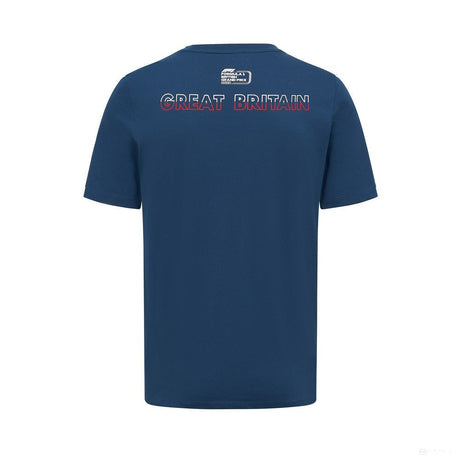 Forma 1 póló, F1 Fanwear, Silverstone, kék, 2022 - FansBRANDS®