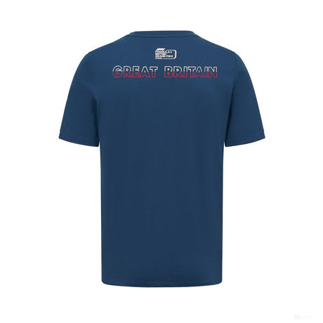 Forma 1 póló, F1 Fanwear, Silverstone, kék, 2022 - FansBRANDS® - HU