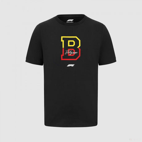 Forma 1 póló, F1 Fanwear Spa GP SE, fekete, 2022 - FansBRANDS®