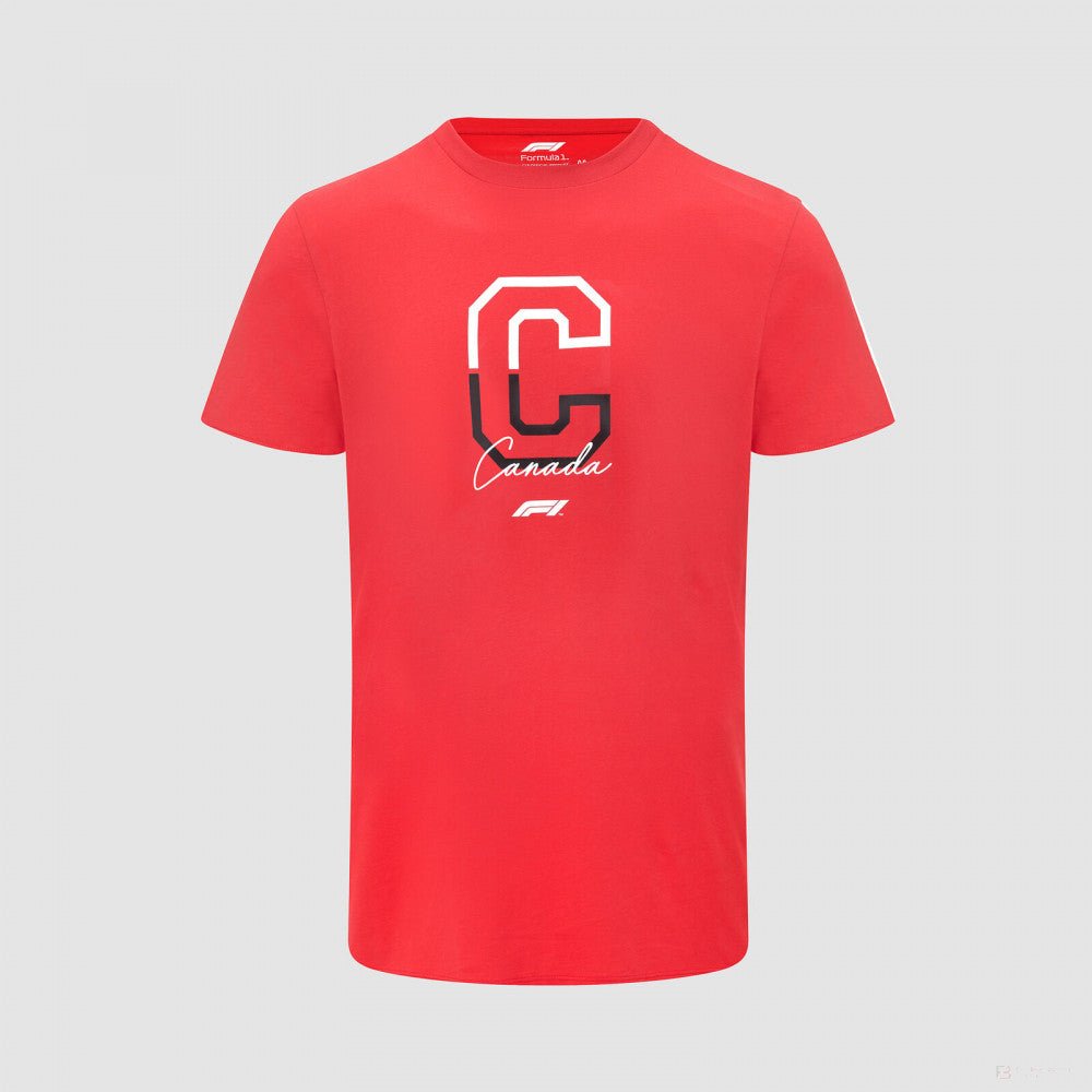 Forma 1 póló, Fanwear Canada GP, piros, 2022 - FansBRANDS®