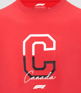 Forma 1 póló, Fanwear Canada GP, piros, 2022 - FansBRANDS® - HU