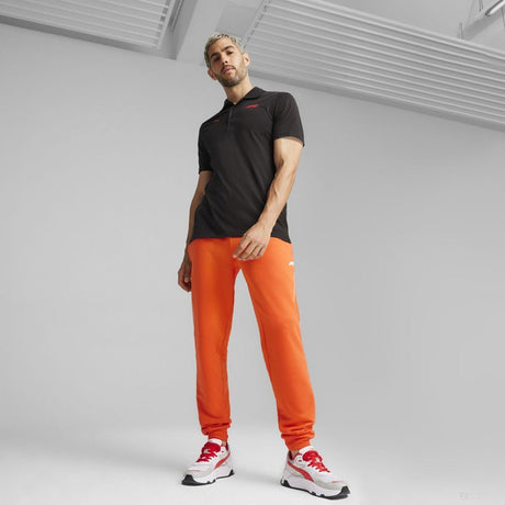 Formula 1 galléros póló, Puma, Essential Logo, fekete - FansBRANDS® - HU