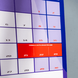 Formula 1® - hivatalos naptár - 2026 - FansBRANDS® - HU