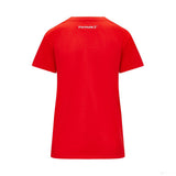 Formula 1 környakú póló, női, piros - FansBRANDS® - HU