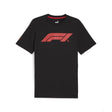 Formula 1 környakú póló, Puma, Essential Logo, fekete - FansBRANDS®