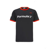 Formula 1 Póló, Ringer, Fekete, 2022 - FansBRANDS®