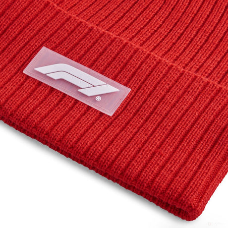 Formula 1 sapka, Puma, téli sapka, piros - FansBRANDS®
