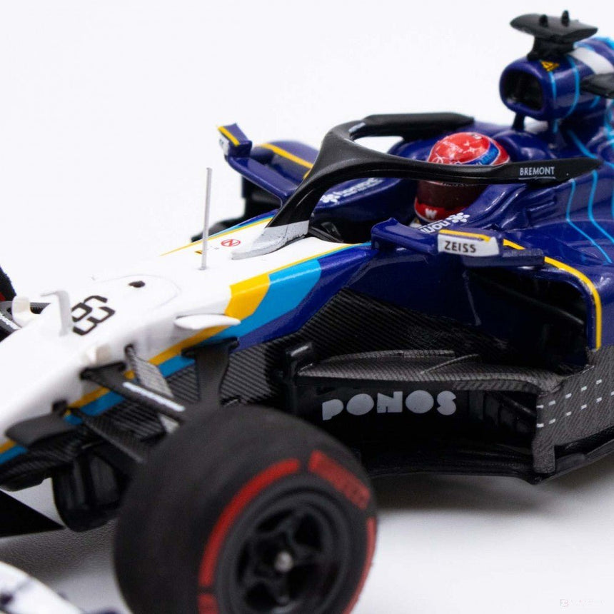 George Russell Williams Racing FW43B Formula 1 Bahrain GP 2021 Limited Edition 1:43 - FansBRANDS® - HU