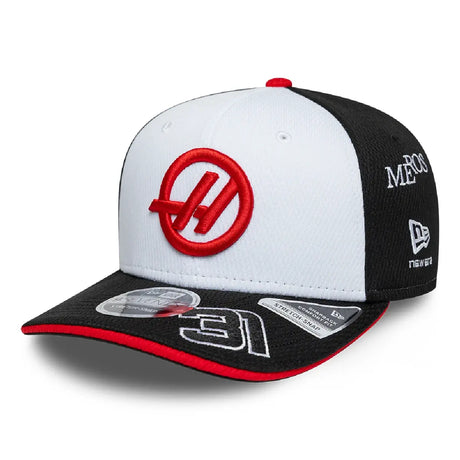 Haas F1 sapka, csapat, Esteban Ocon, 9SEVENTY, New Era, fekete, 2026