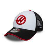 Haas F1 sapka, nyári liga, 9FORTY, New Era, fekete