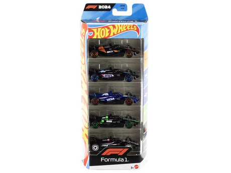 Hot Wheels F1 készlet, 5 db F1 autó a dobozban - FansBRANDS®