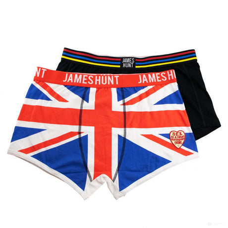 James Hunt Bukósisak + Union Jack Férfi Boxer - FansBRANDS®