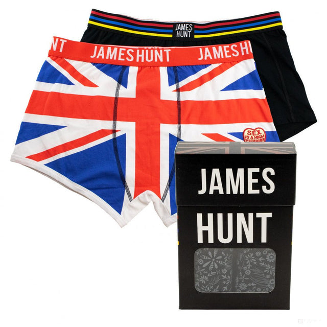 James Hunt Bukósisak + Union Jack Férfi Boxer - FansBRANDS®