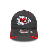 Kansas City Chiefs sapka, csapat kitűző, New Era, 9TWENTY, egyszerű, szürke - FansBRANDS® - HU