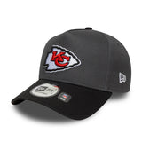 Kansas City Chiefs sapka, flawless kitűző, New Era, 9FORTY, szürke - FansBRANDS® - HU
